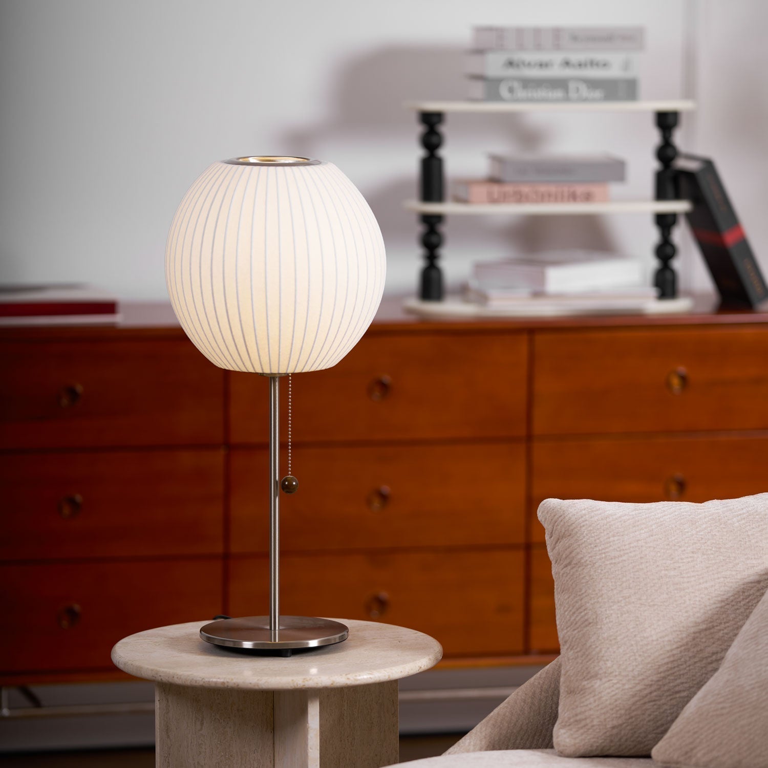 Solisive Steel Artistic Table Lamp