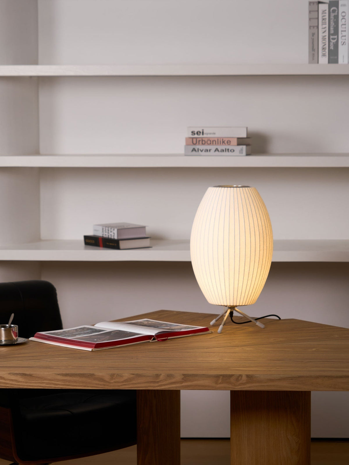 Rostix Steel Minimalist Table Lamp