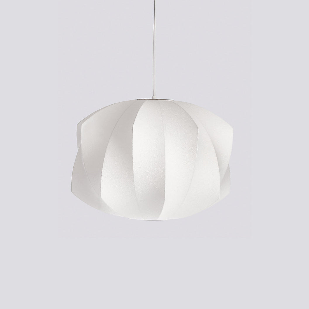 Nebula Bubble Mulberry Silk Pendant Lamp - Neutral Decor