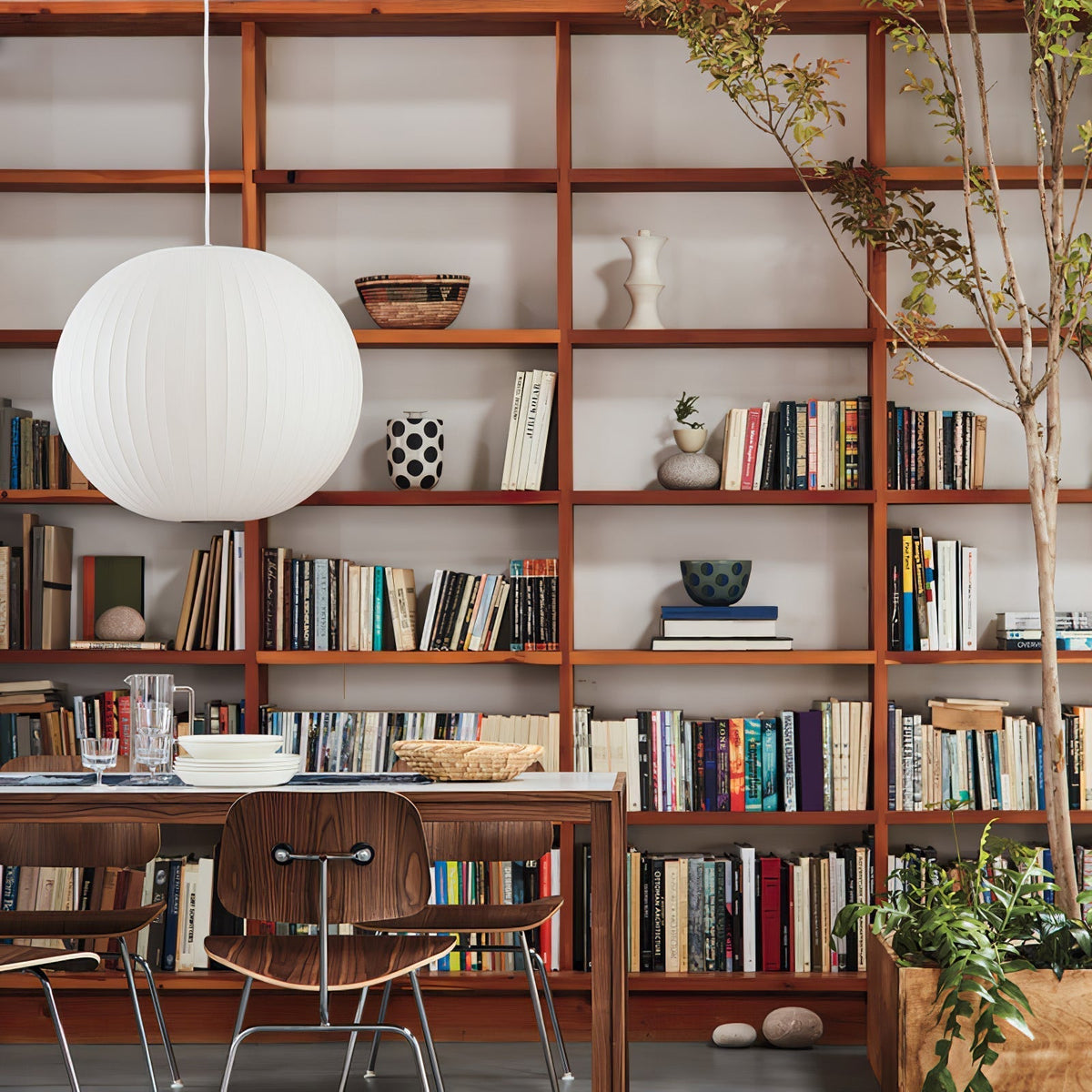 Bis Silk & Steel Pendant Lamp