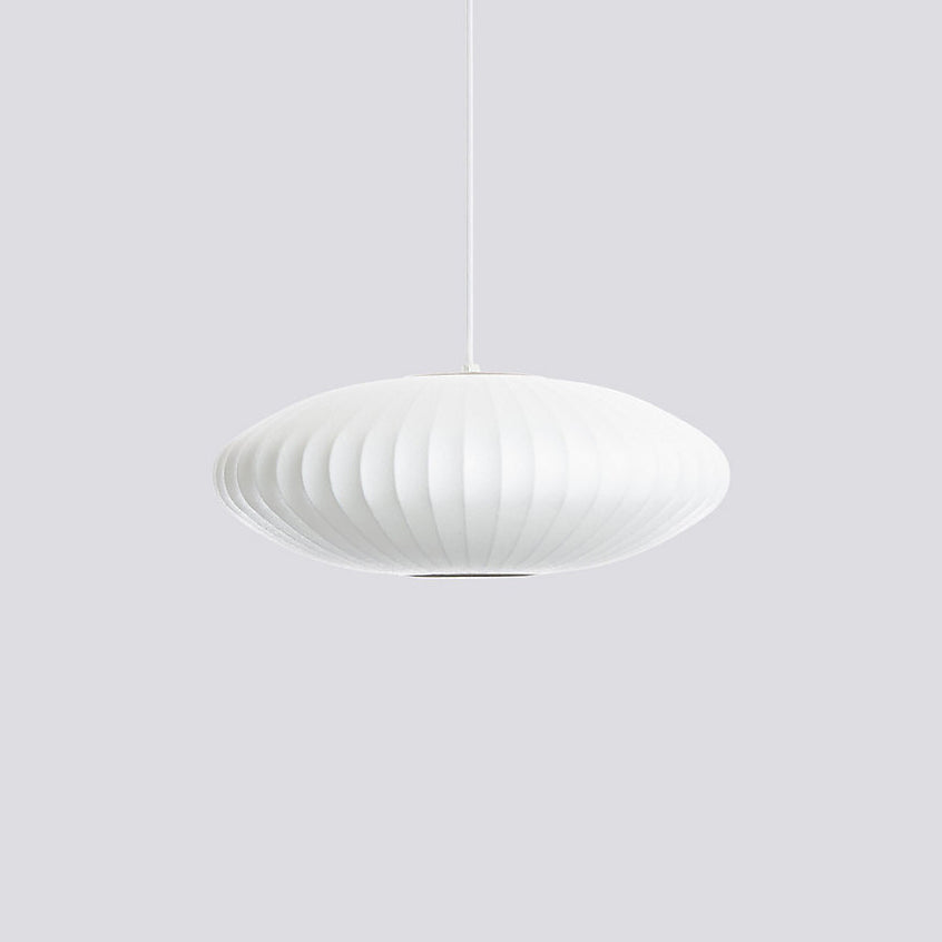 Nebula Bubble Mulberry Silk Pendant Lamp - Neutral Decor