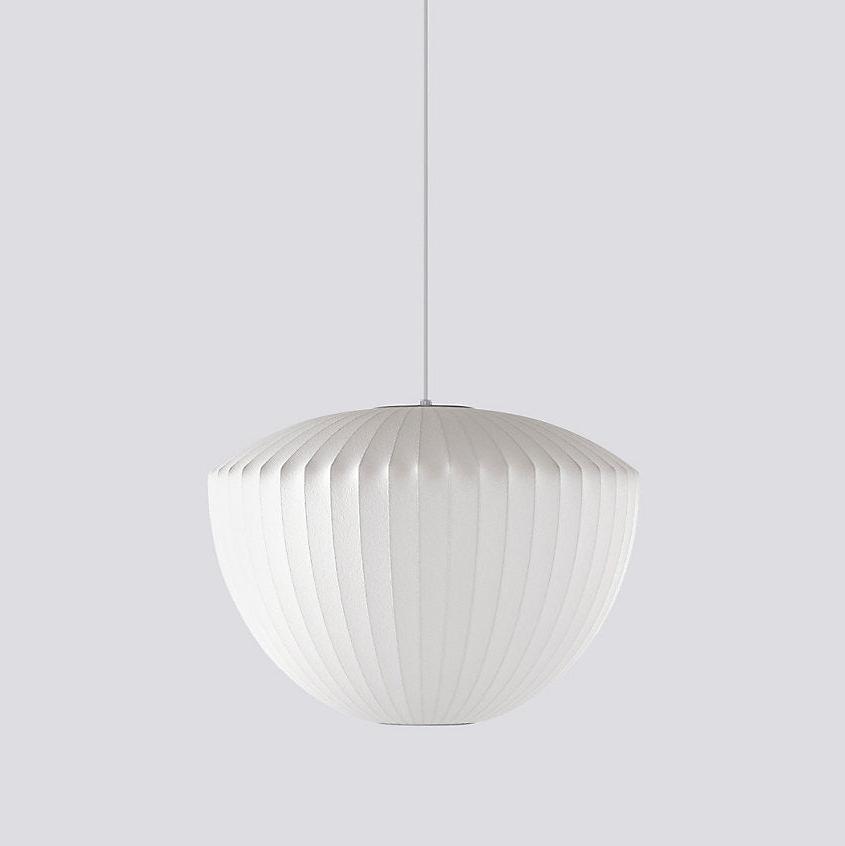 Nebula Bubble Mulberry Silk Pendant Lamp - Neutral Decor