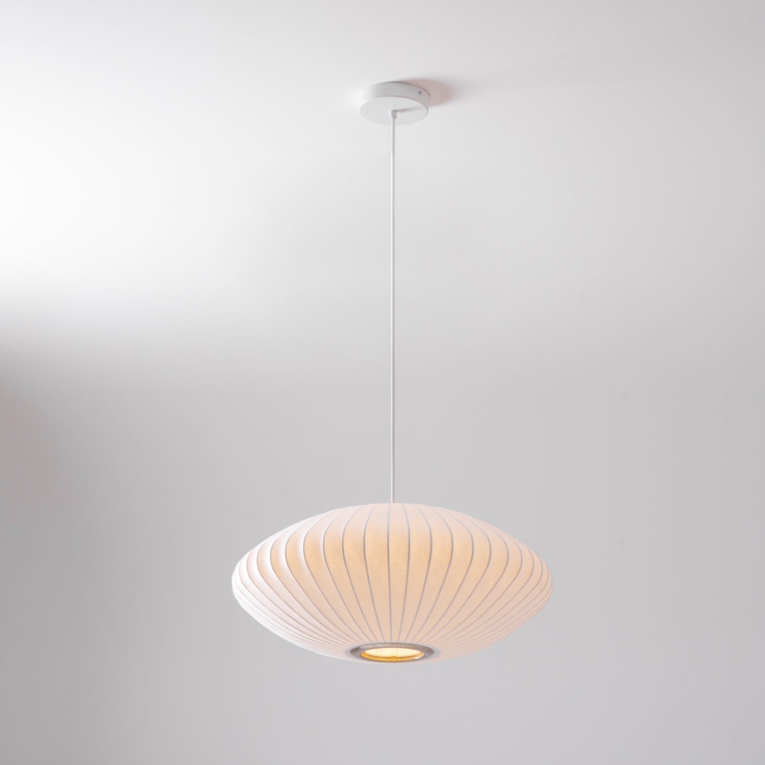 Nebula Bubble Mulberry Silk Pendant Lamp - Neutral Decor