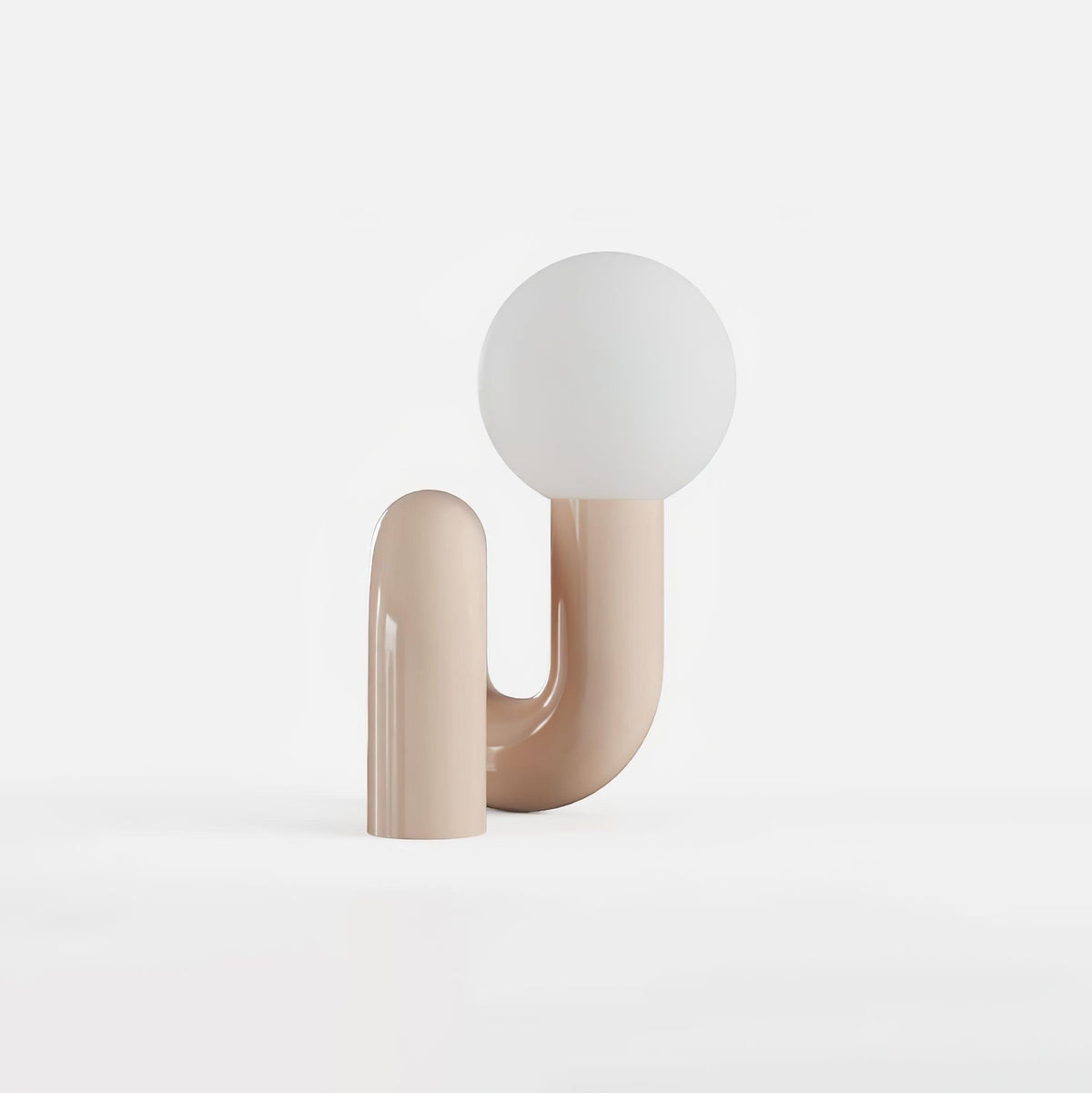 Soreeon Lamp Playful N Shape All White