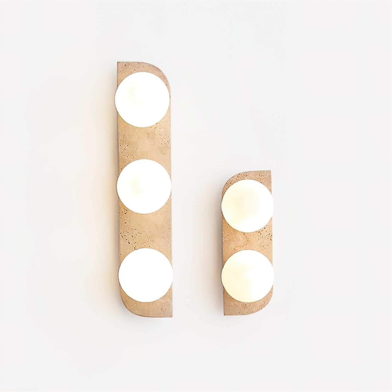 Ritta Travertine Wall Lamp - Neutral Decor