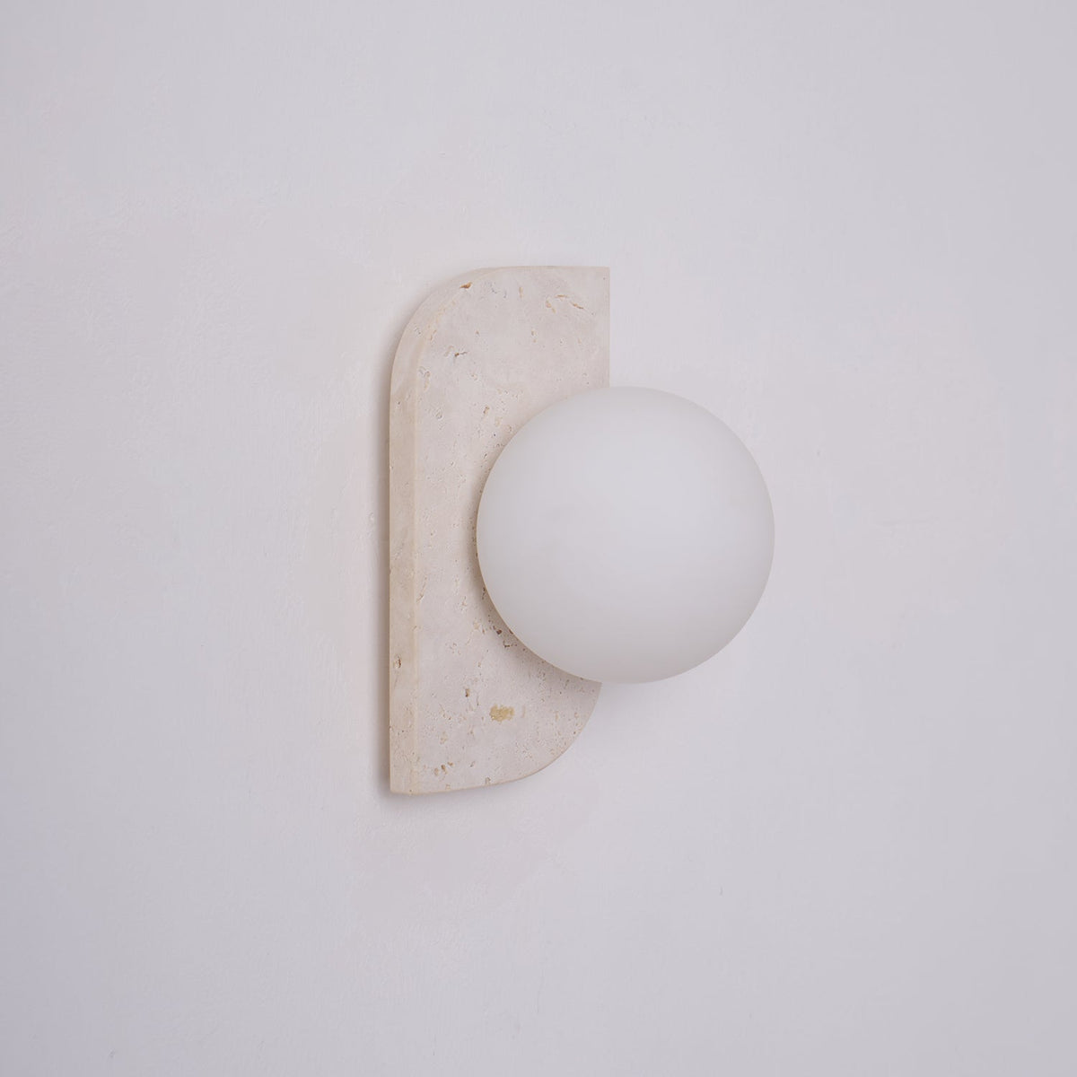 Taviniella Minimalist Travertine Wall Light