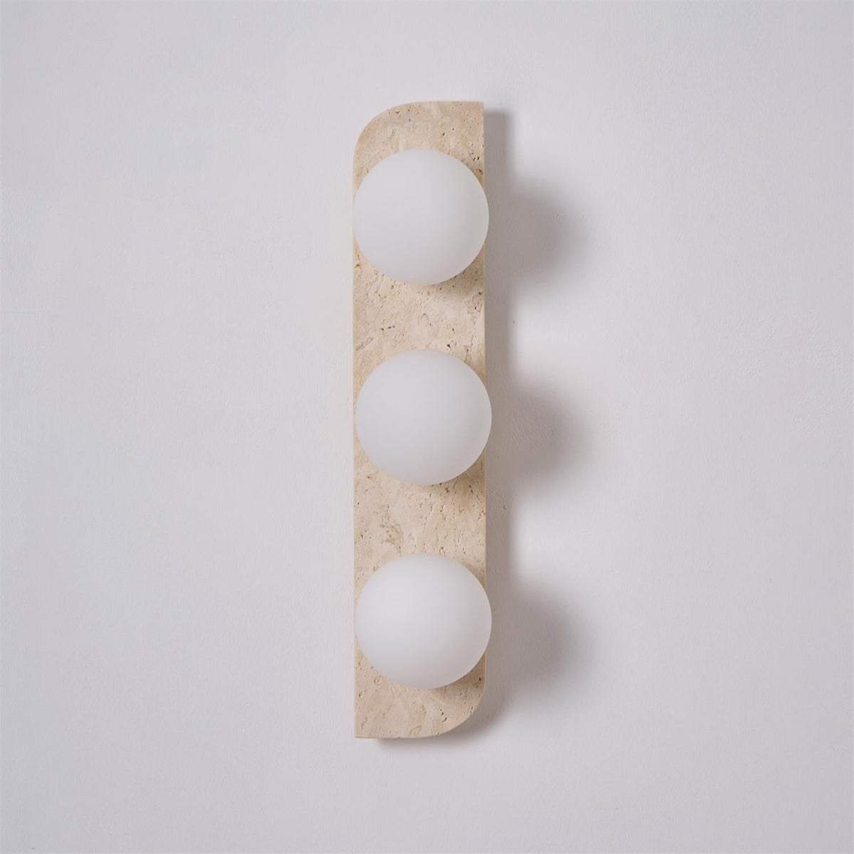Taviniella Minimalist Travertine Wall Light