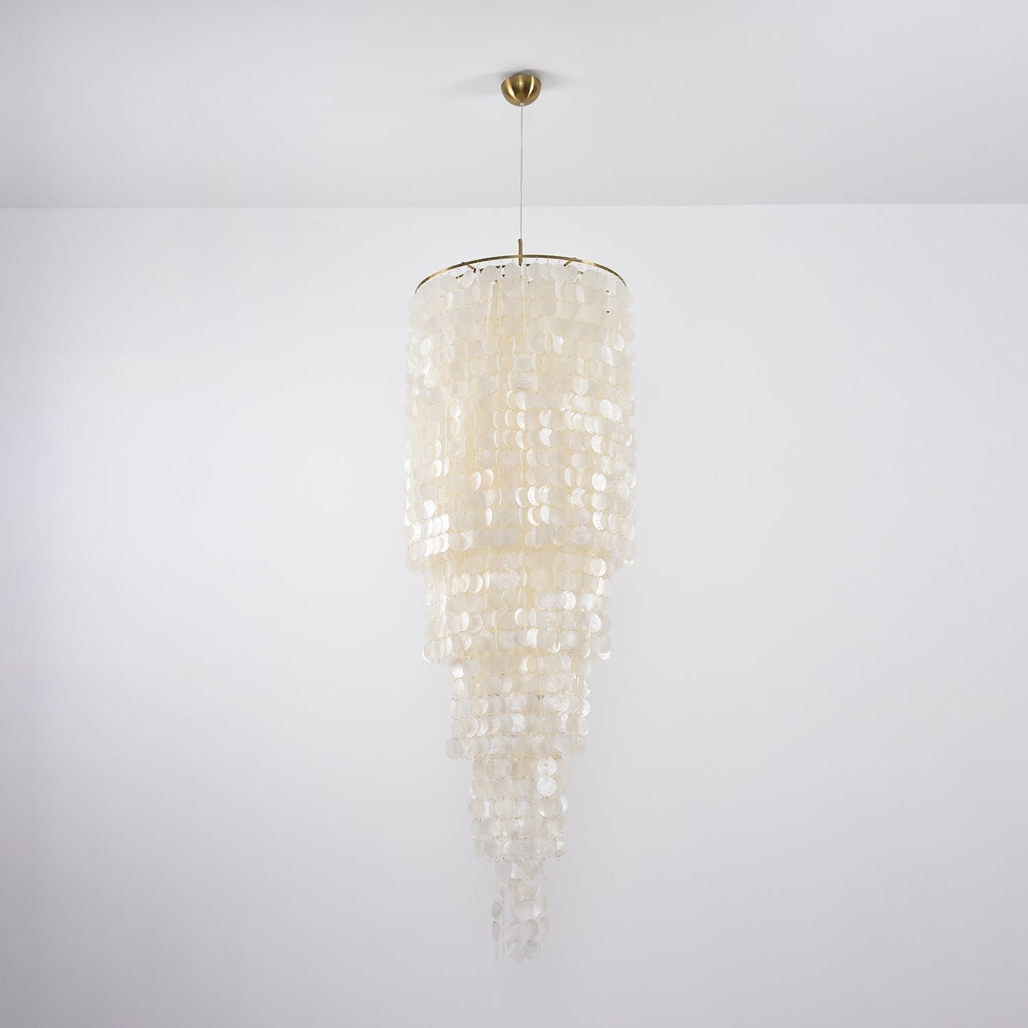 Eloryra Cascading Shell  Chandelier