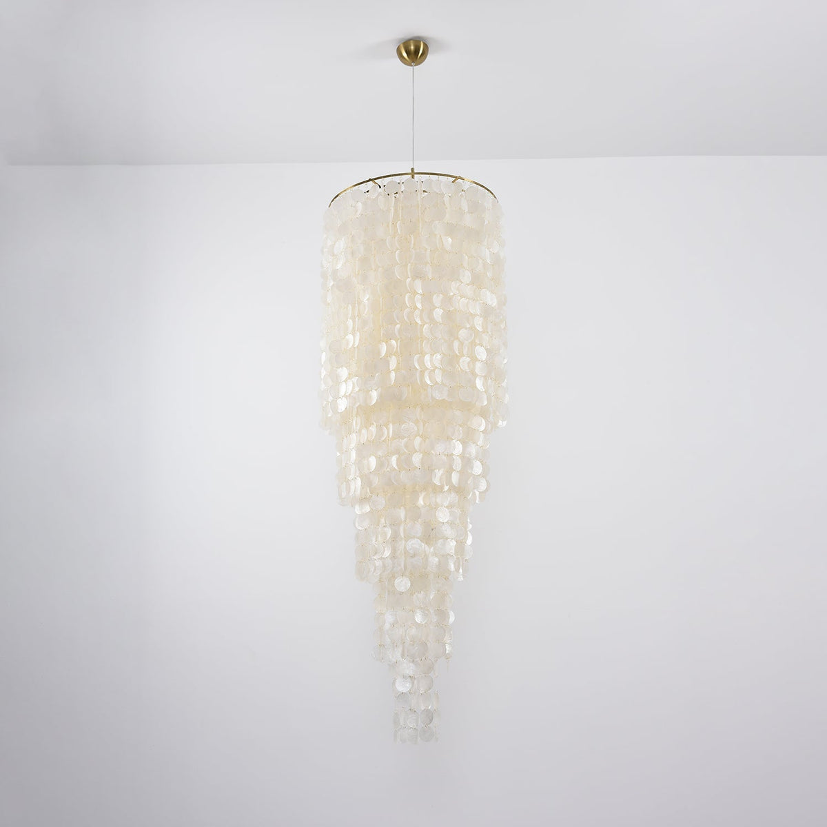 Eloryra Cascading Shell  Chandelier