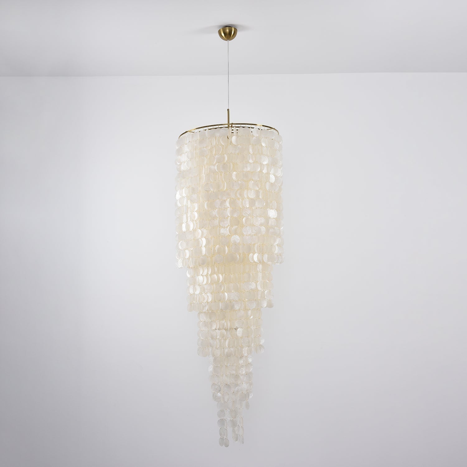 Eloryra Cascading Shell  Chandelier