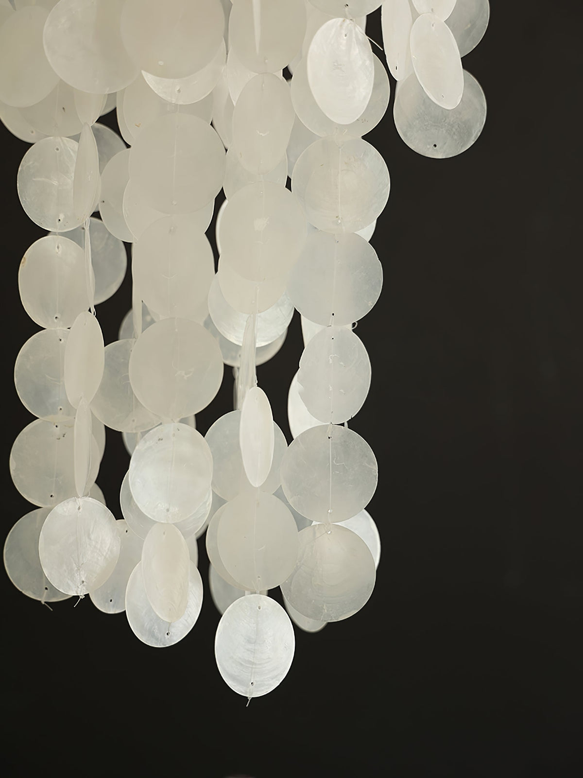 Eloryra Cascading Shell  Chandelier