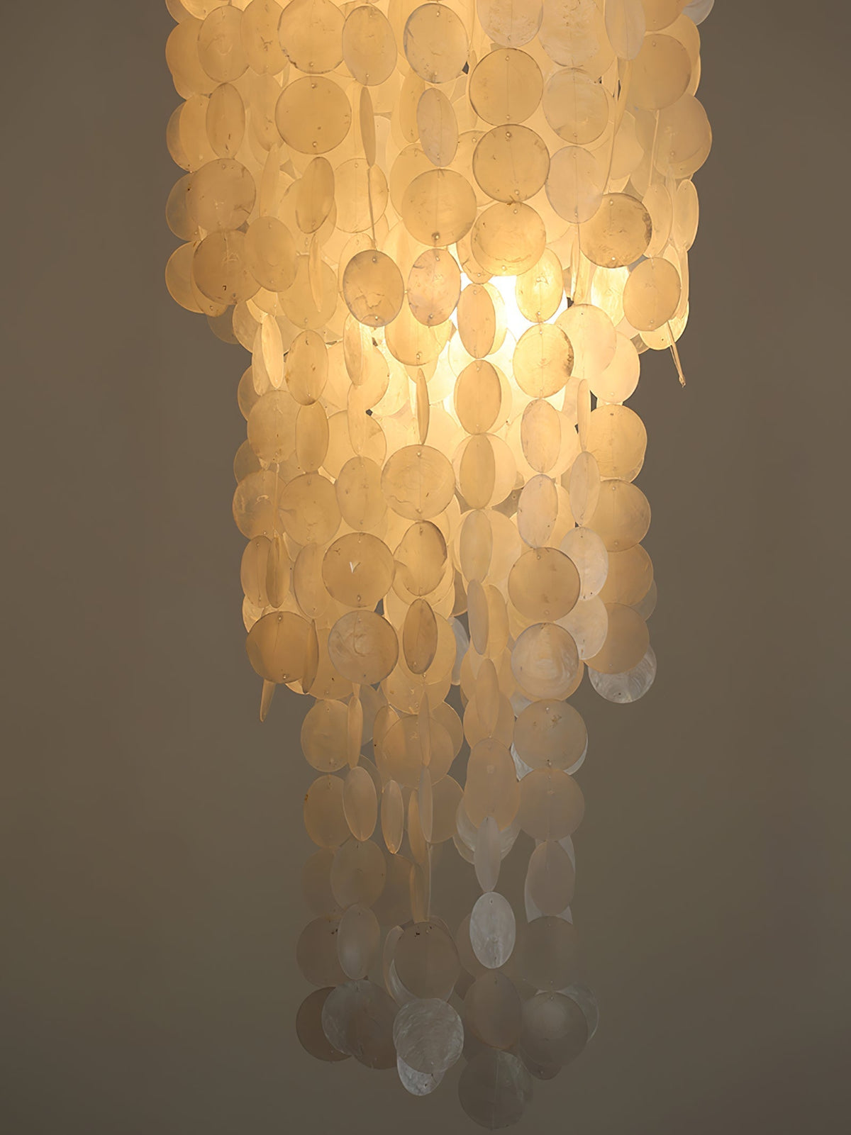 Eloryra Cascading Shell  Chandelier