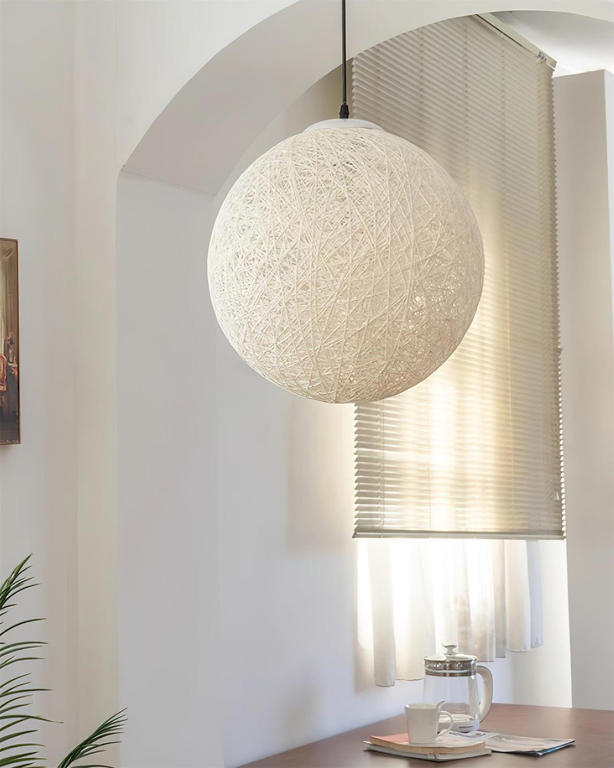 Cashae Modern Minimalist Sphere Pendant Light