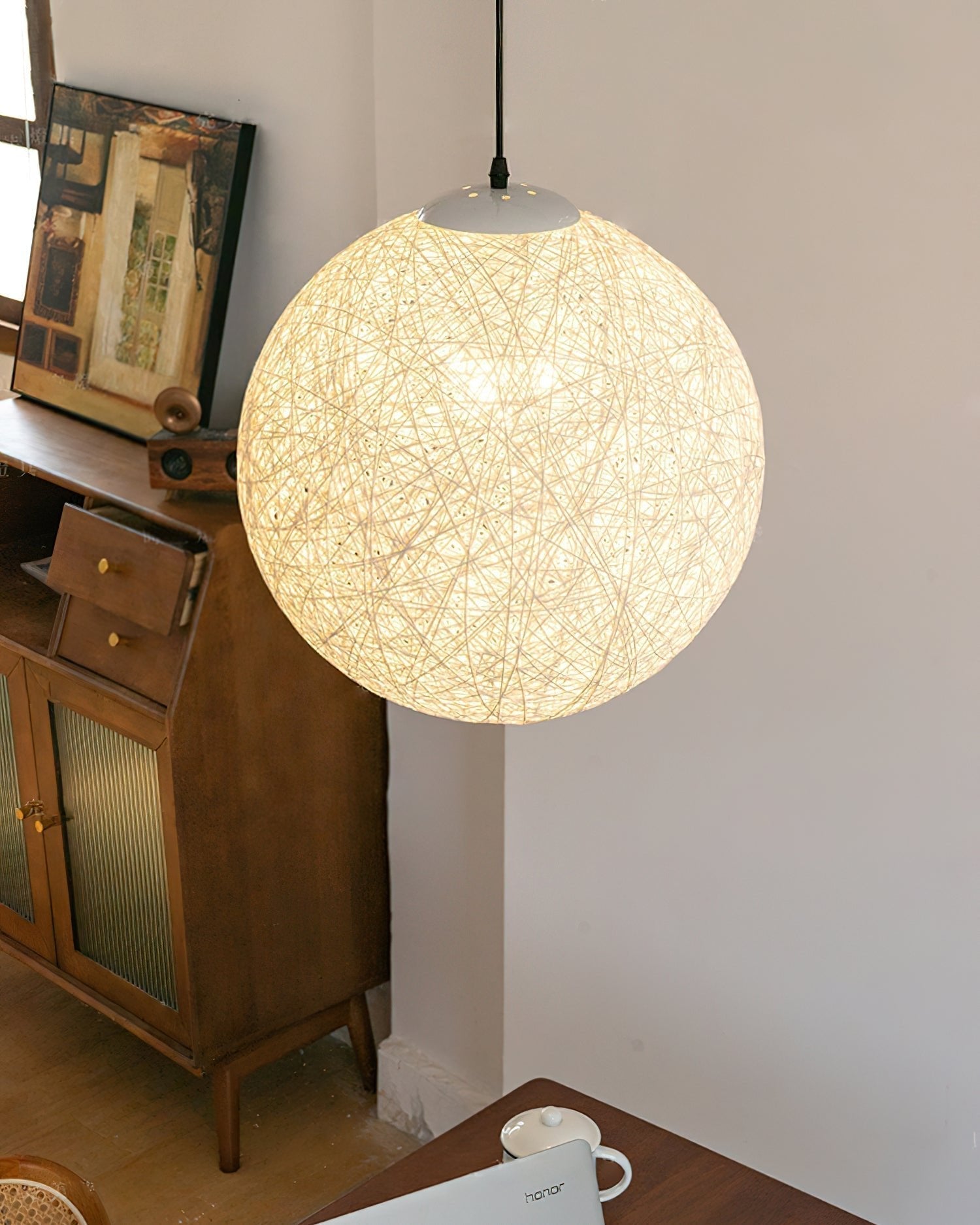 Cashae Modern Minimalist Sphere Pendant Light
