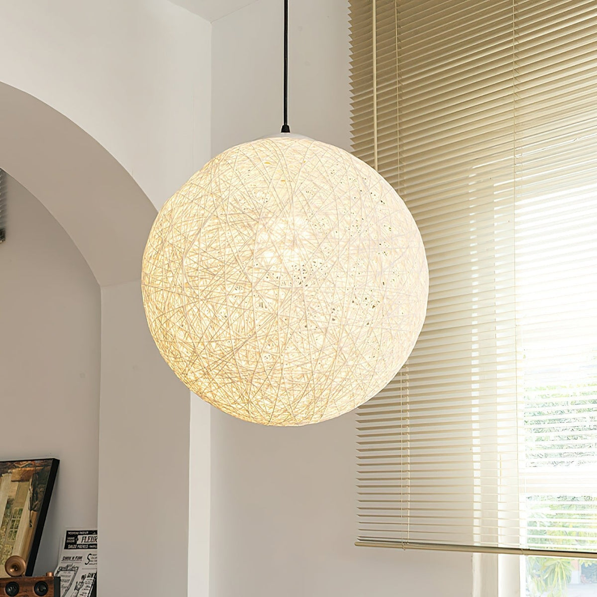 Cashae Modern Minimalist Sphere Pendant Light