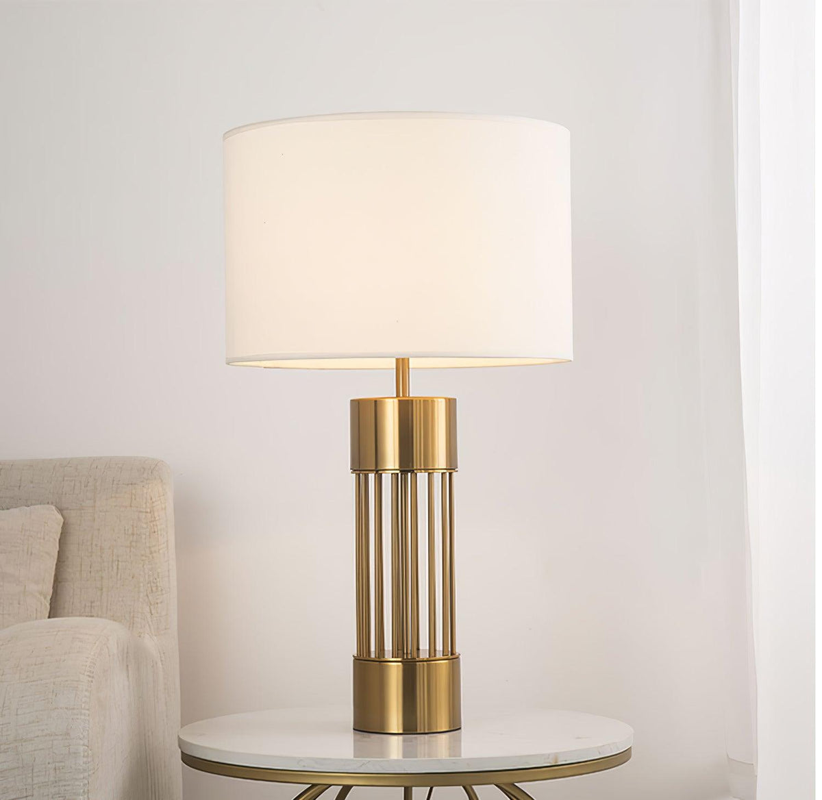 Mireira Modern Fabric Table Lamp