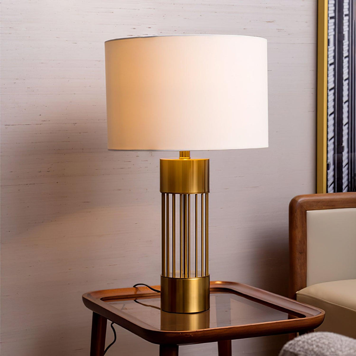 Mireira Modern Fabric Table Lamp