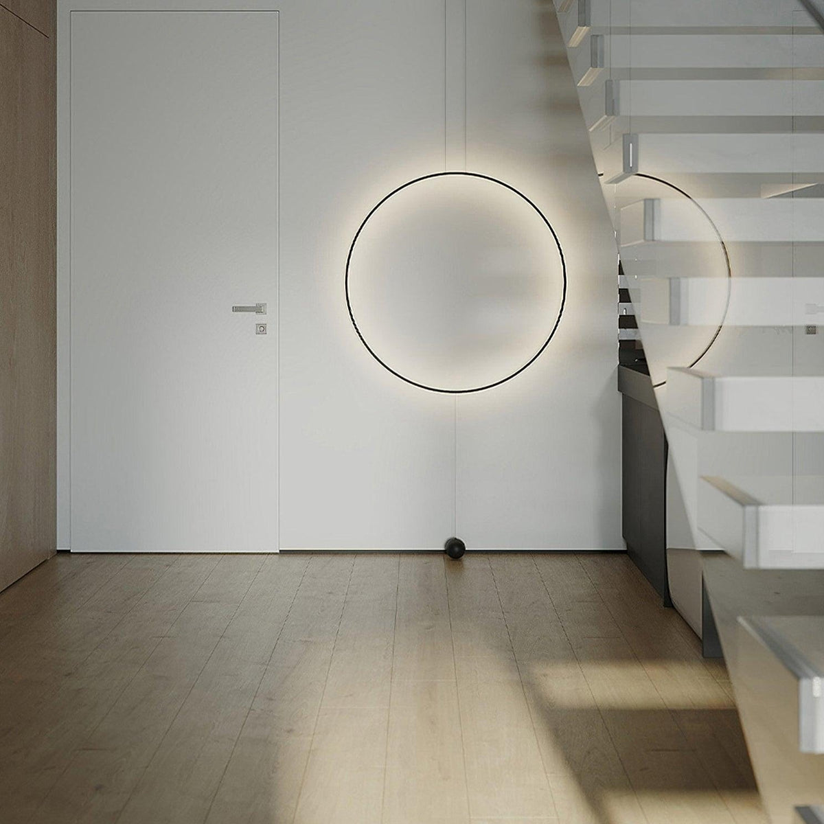 Ryker Minimalist Circle Pendant Light