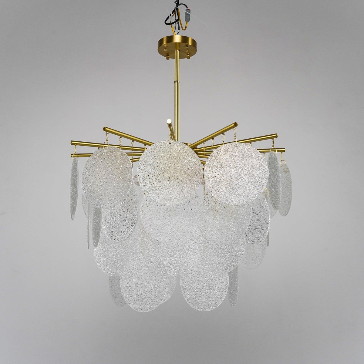 Zorven Chandelier Nimbus Glass Droplets
