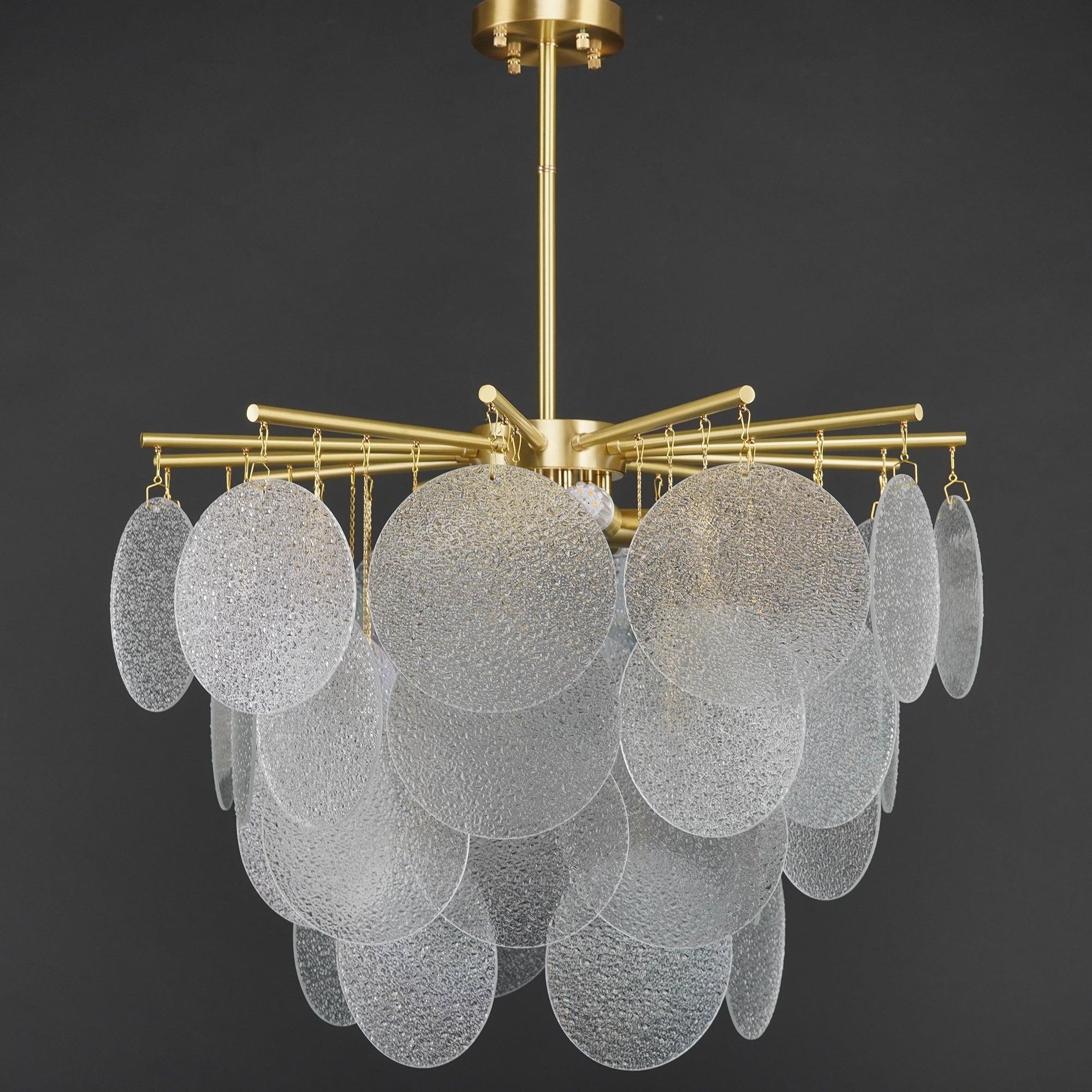 Zorven Chandelier Nimbus Glass Droplets