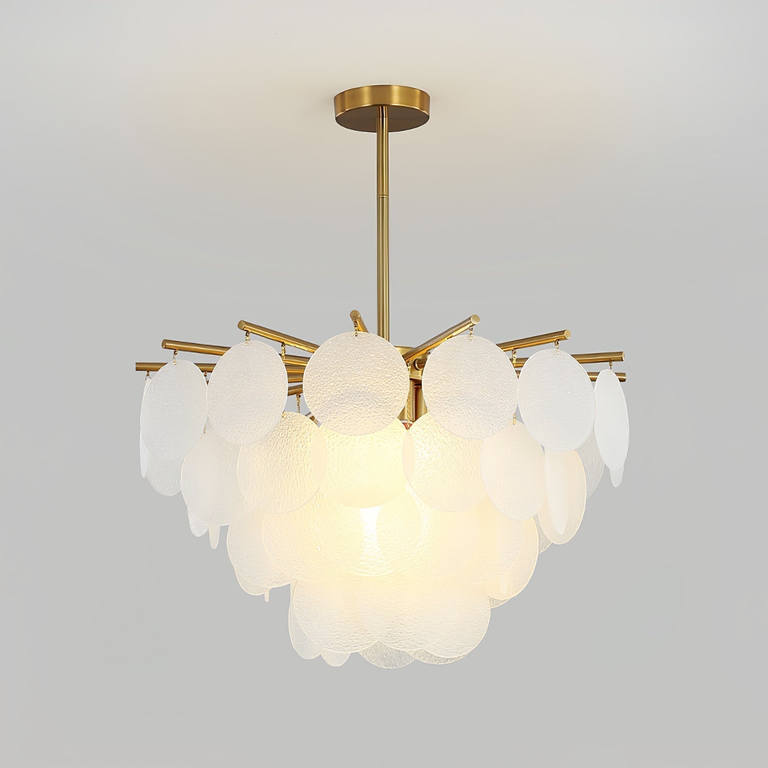 Zorven Chandelier Nimbus Glass Droplets