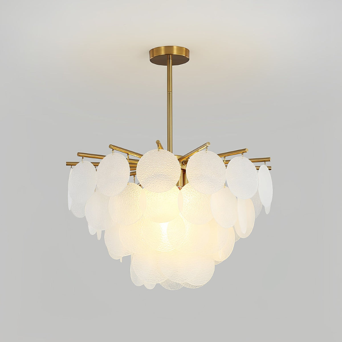 Zorven Chandelier Nimbus Glass Droplets