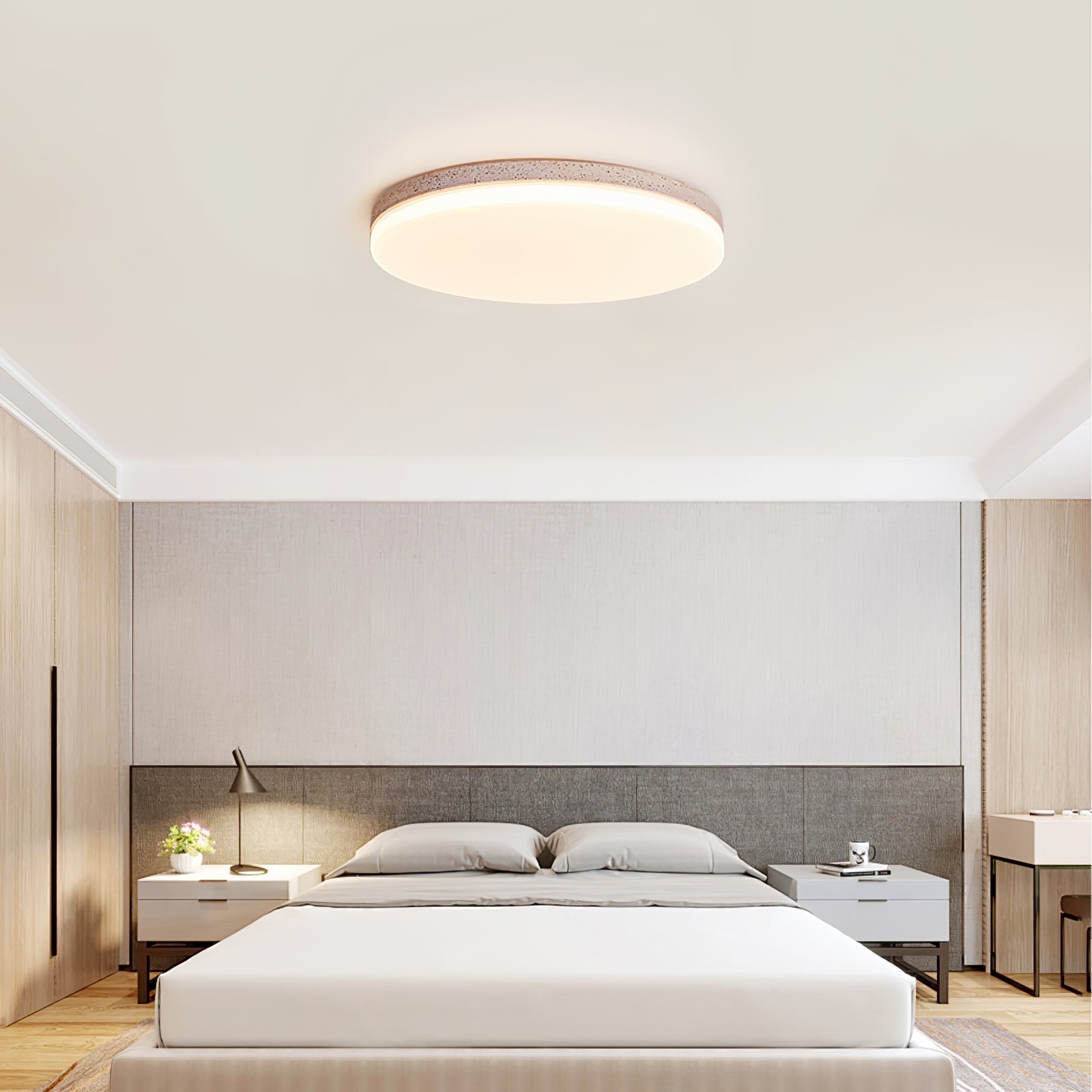 Sloane Travertine Ceiling Light