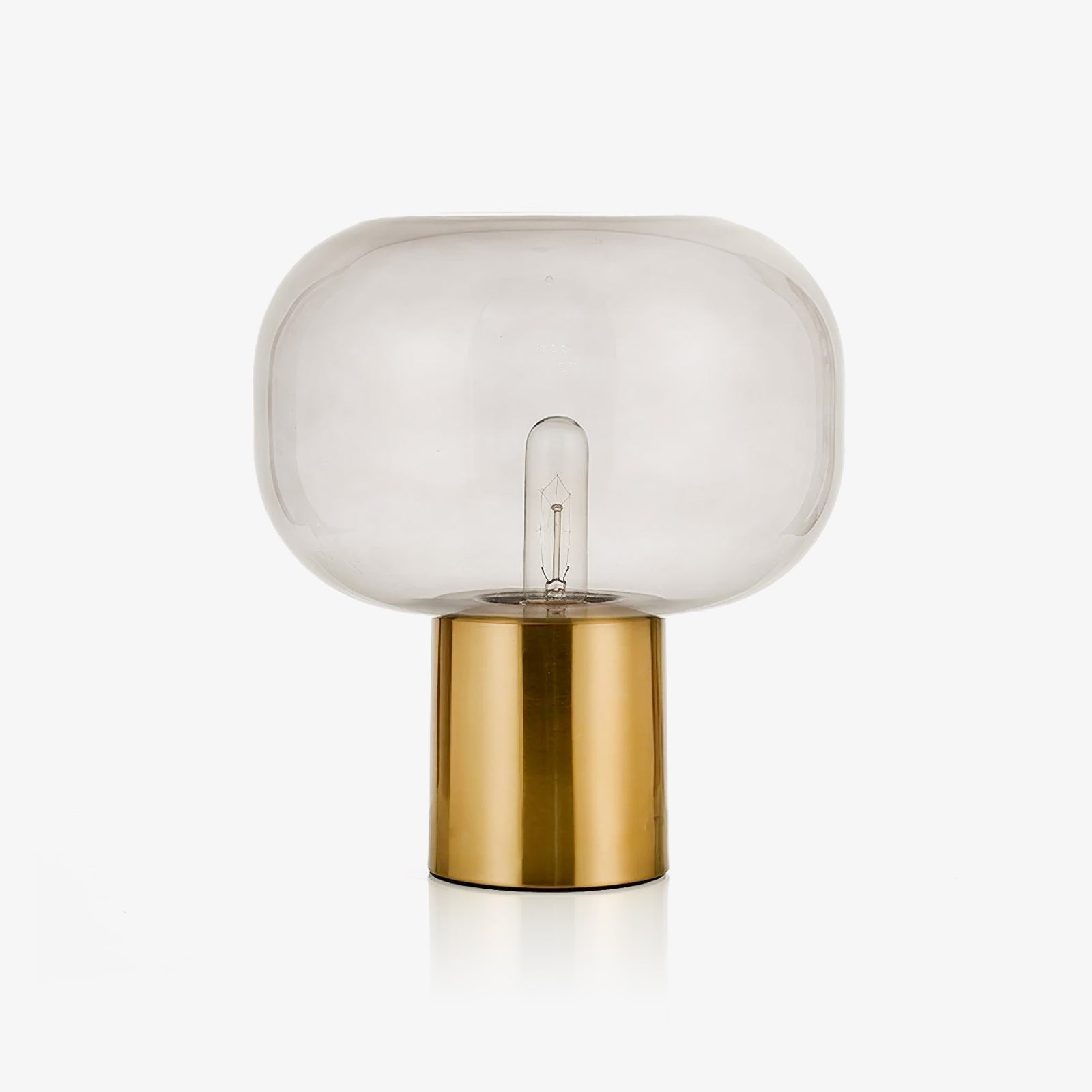 Teloz Glass Industrial Table Lamp