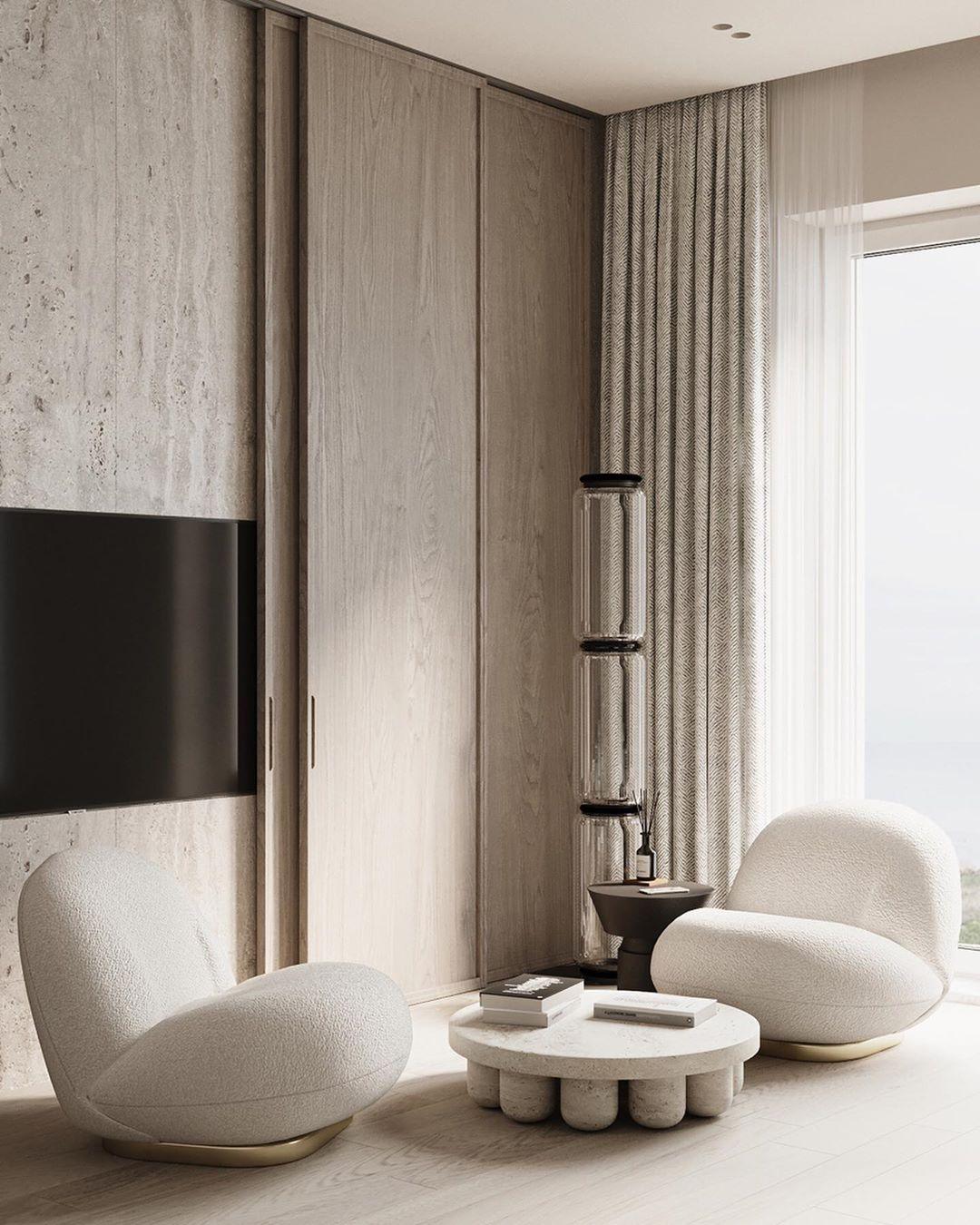 Lustra Floor Lamp Bamboo Glass - Neutral Decor