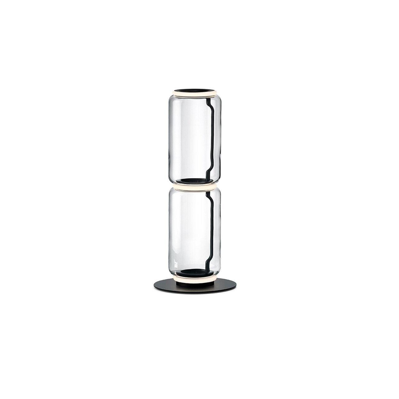 Lustra Floor Lamp Bamboo Glass - Neutral Decor