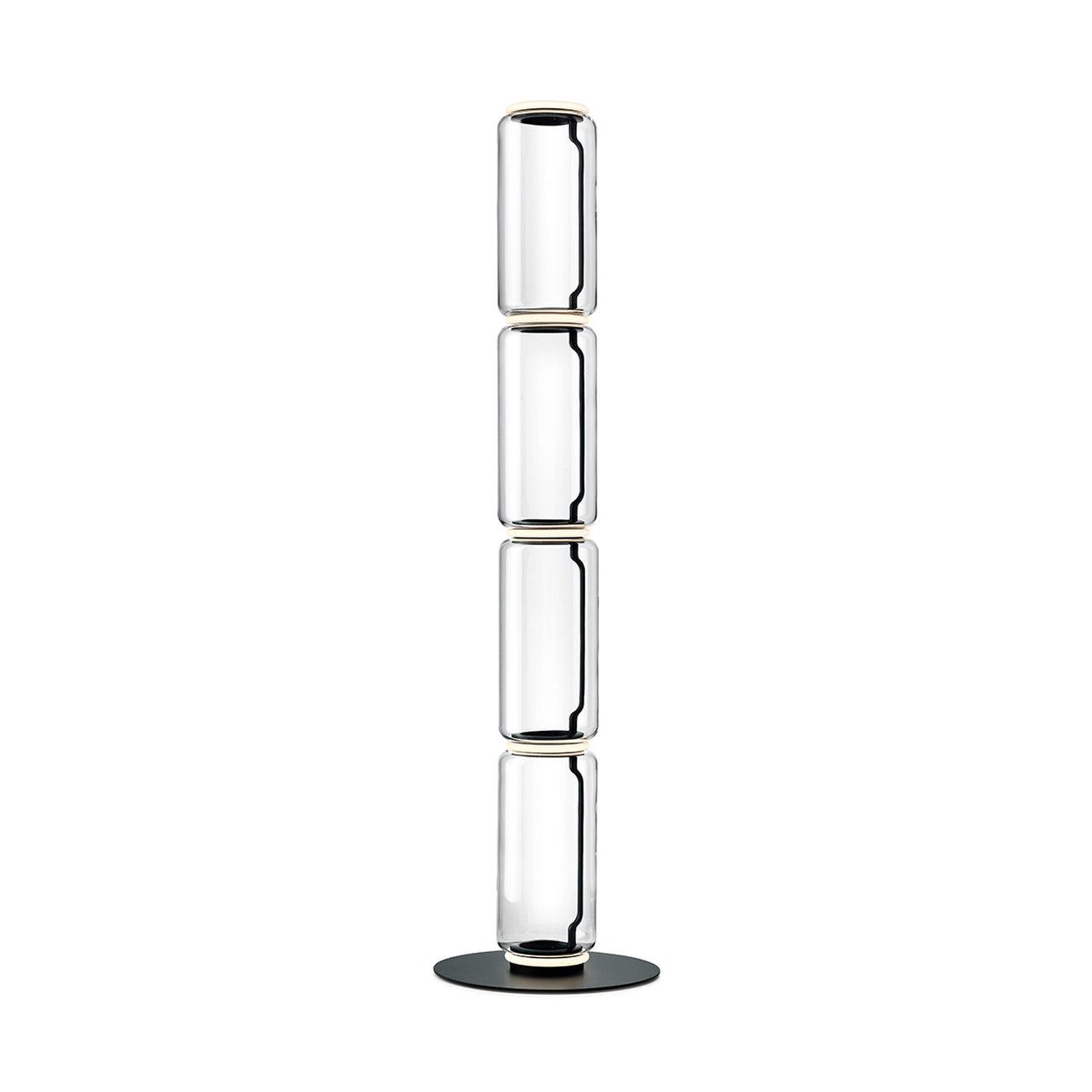 Lustra Floor Lamp Bamboo Glass - Neutral Decor