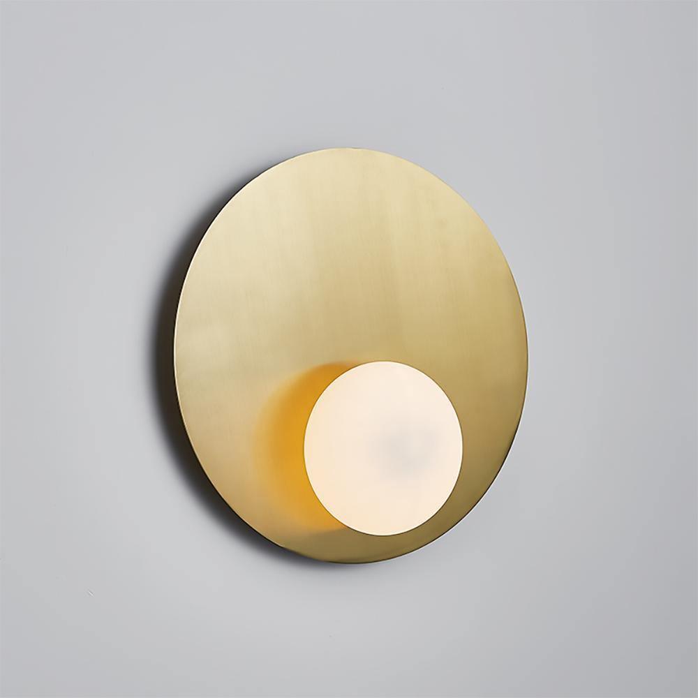 Ivsolion Modern Minimalist Angled Glass Sconce Wall lamp