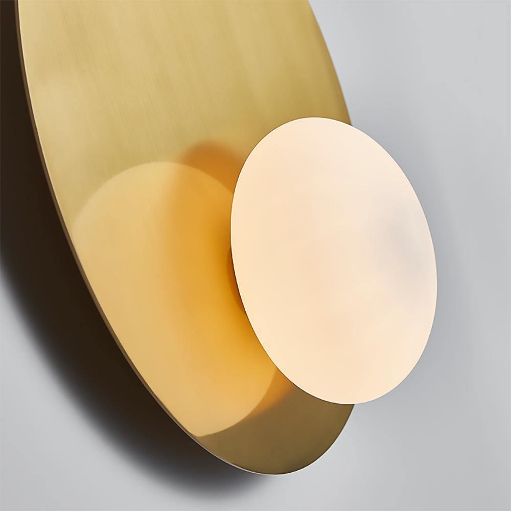 Ivsolion Modern Minimalist Angled Glass Sconce Wall lamp