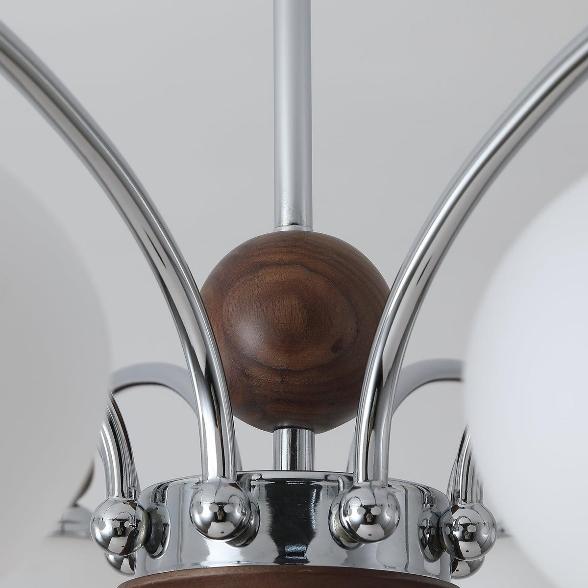 Molvin Chandelier Globe Arm Contemporary