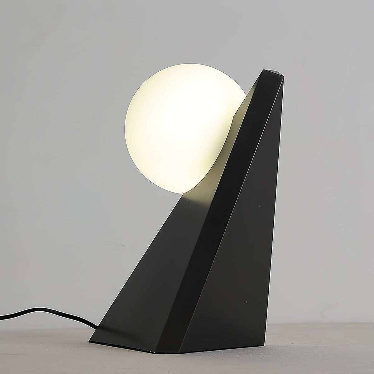 Nixie Geometric Glass Table Lamp