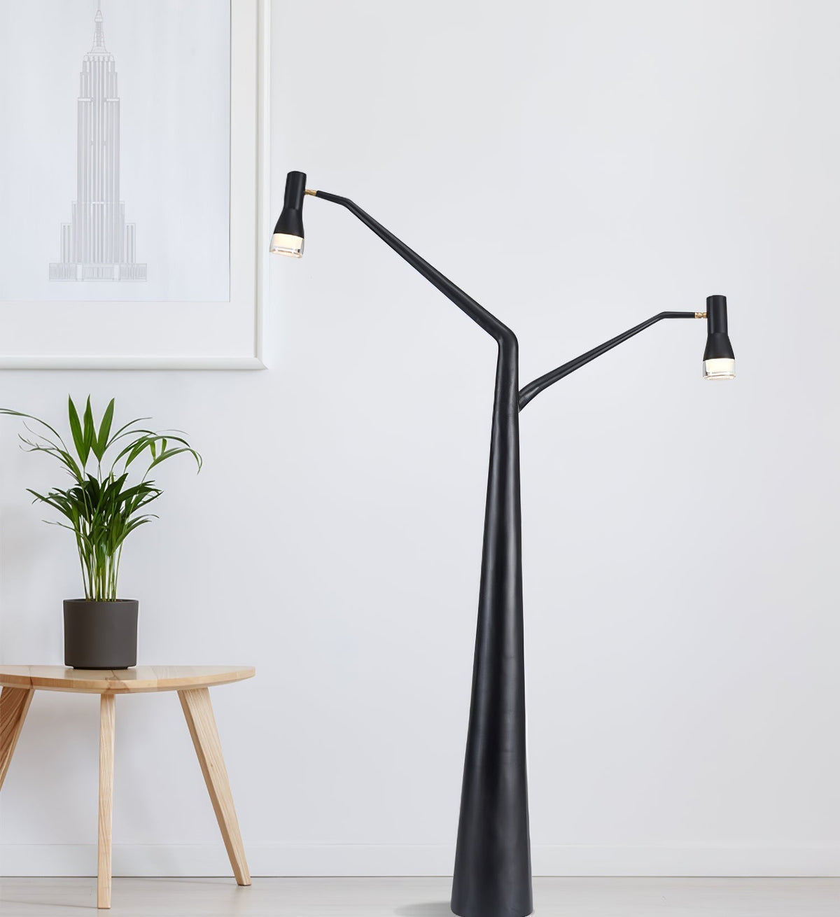 Lylirarae Branch-like Black Floor Lamp