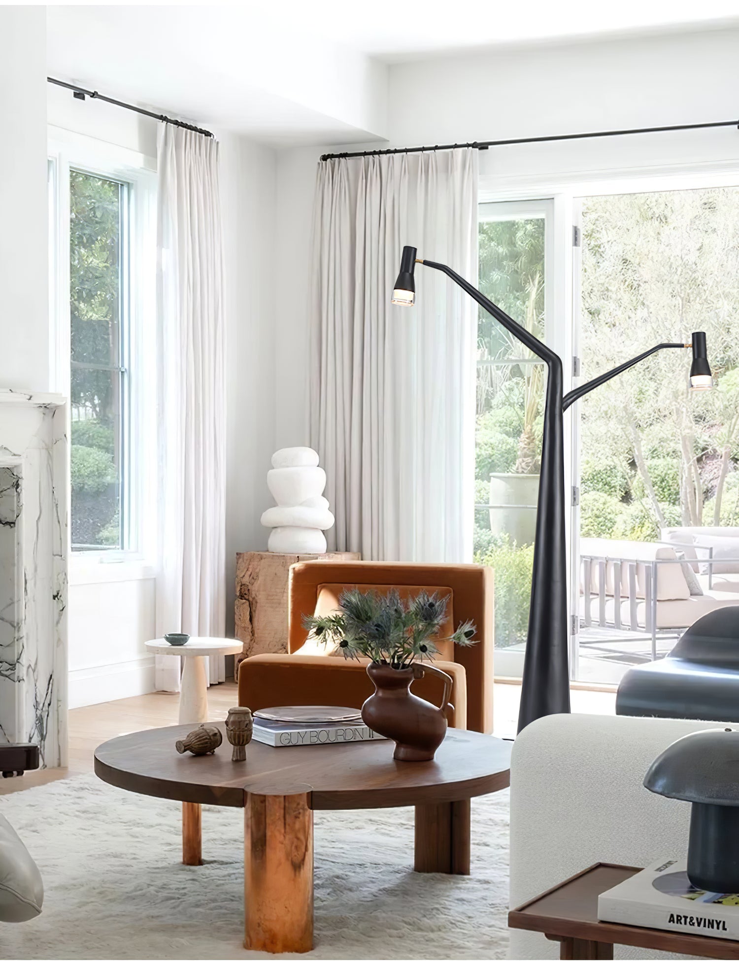 Lylirarae Branch-like Black Floor Lamp