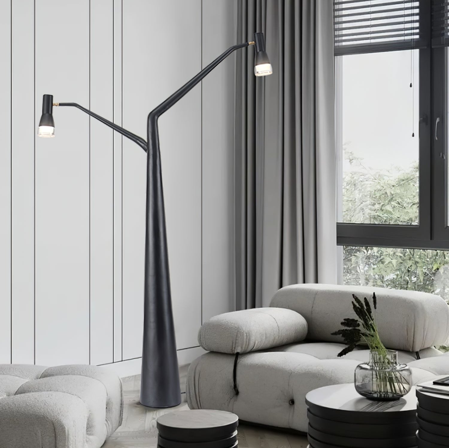 Lylirarae Branch-like Black Floor Lamp