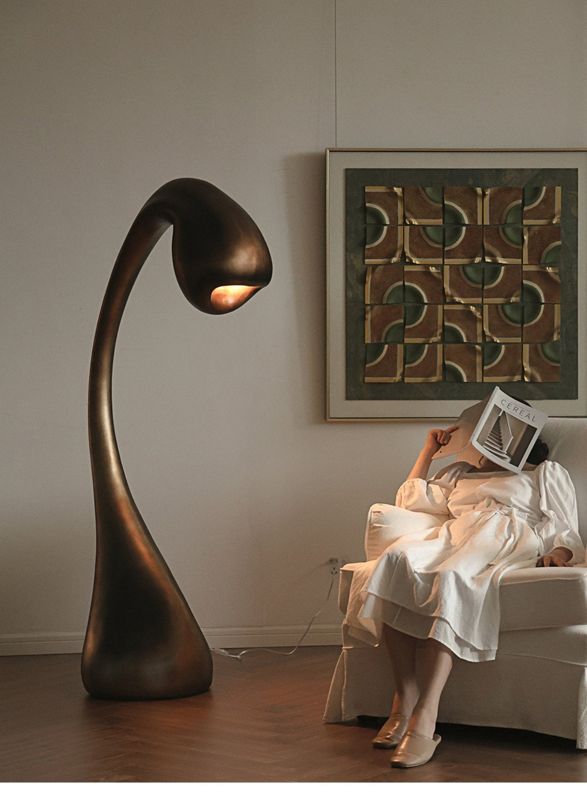 Umer Grande Sculptural Floor Lamp