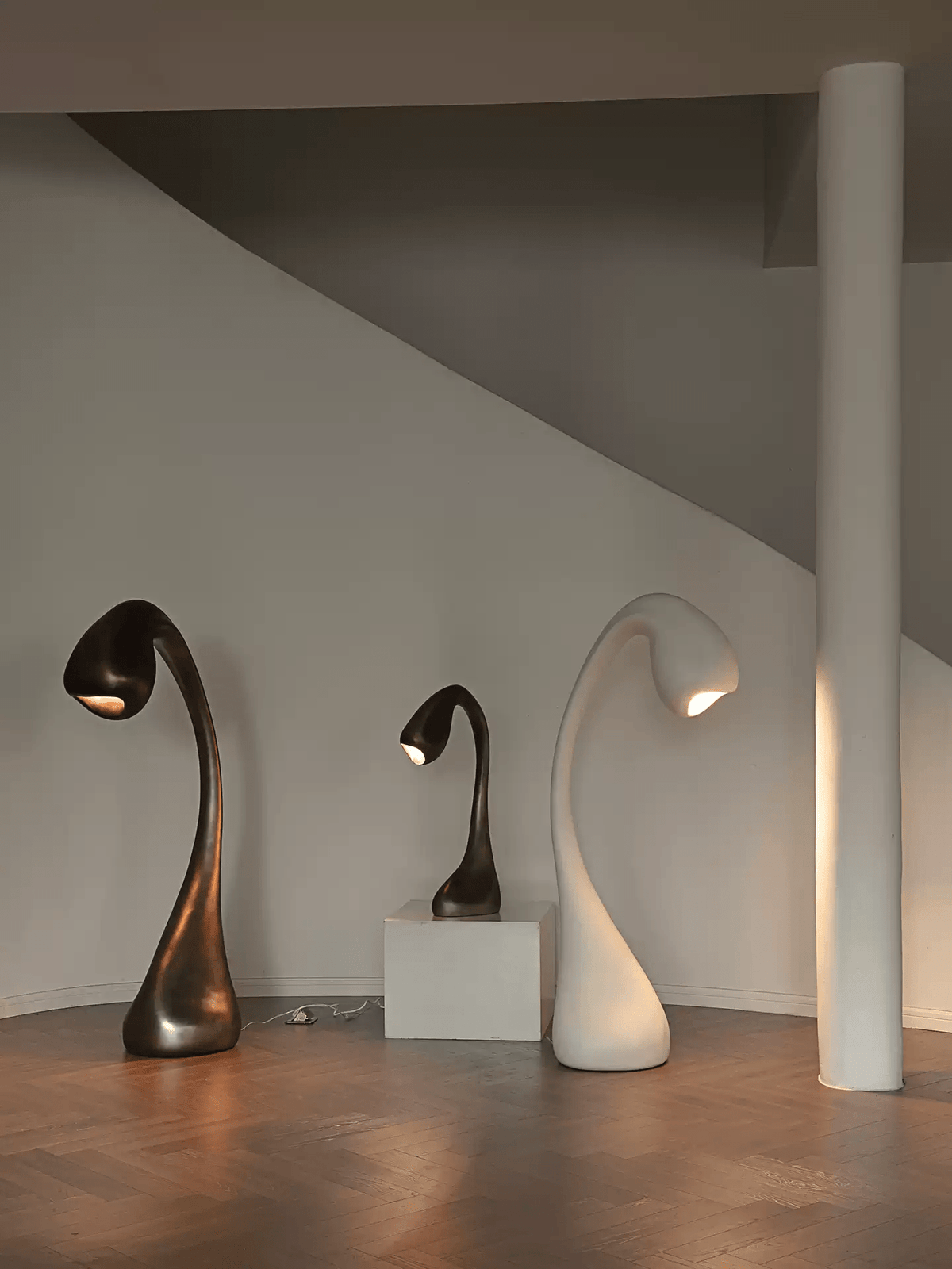 Umer Grande Sculptural Floor Lamp