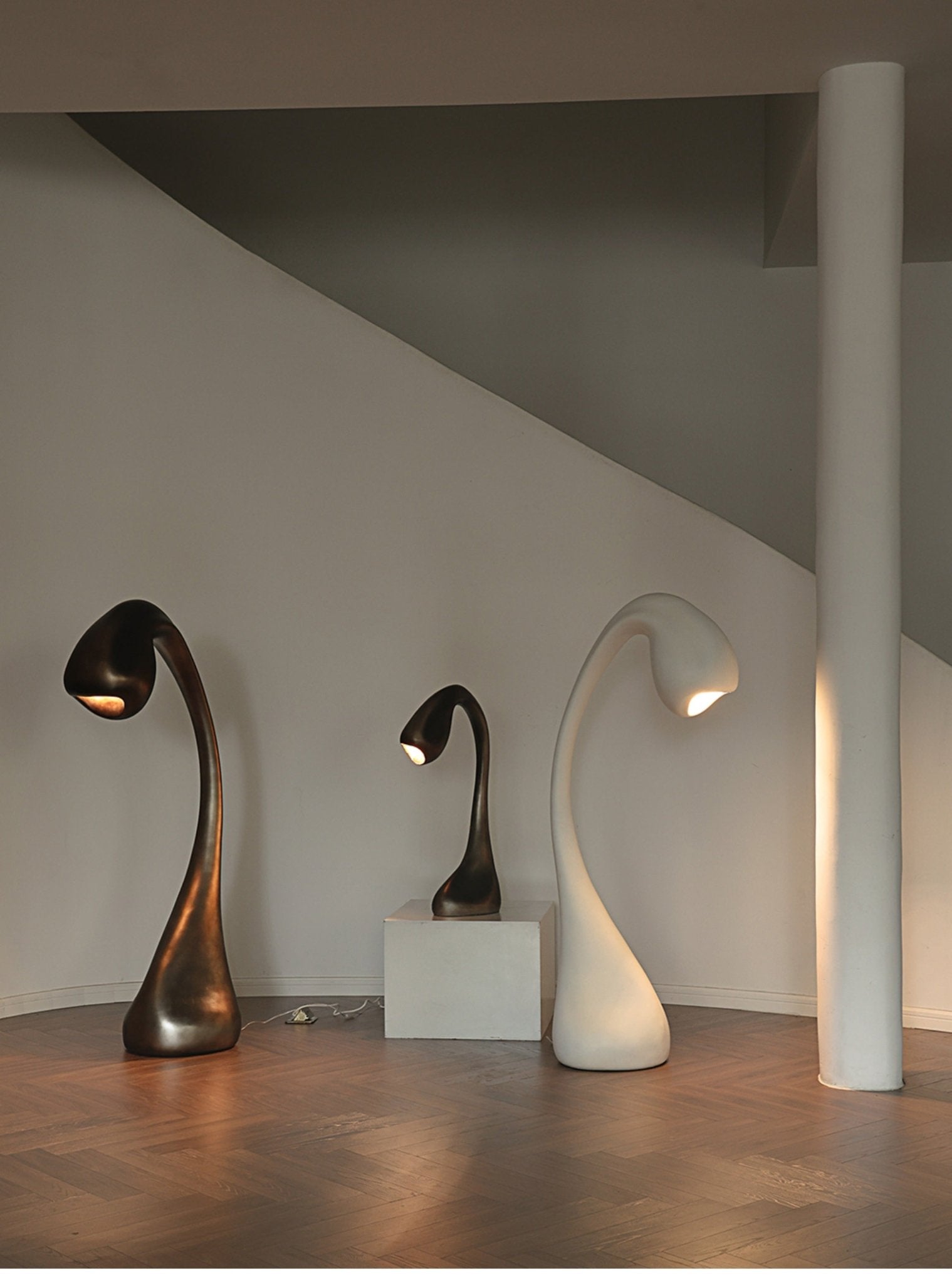 Umer Grande Sculptural Floor Lamp