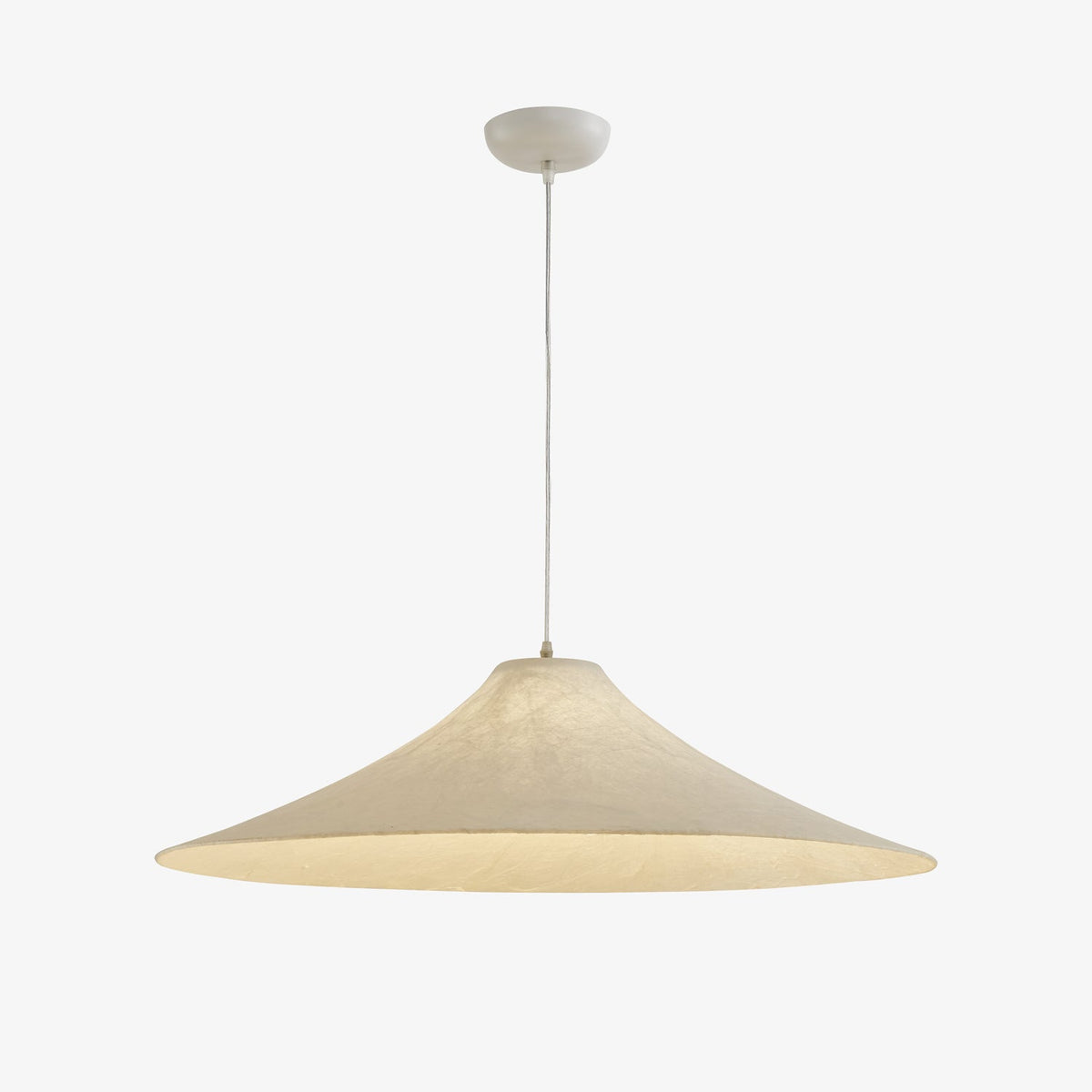 Abbotswell Modern Minimalist Natural Flat Pendant Lamp
