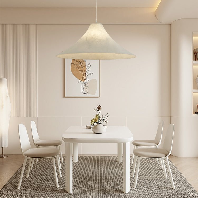 Abbotswell Modern Minimalist Natural Flat Pendant Lamp