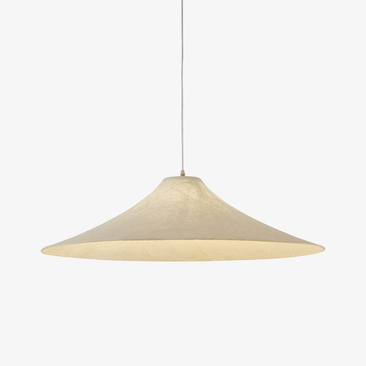 Abbotswell Modern Minimalist Natural Flat Pendant Lamp