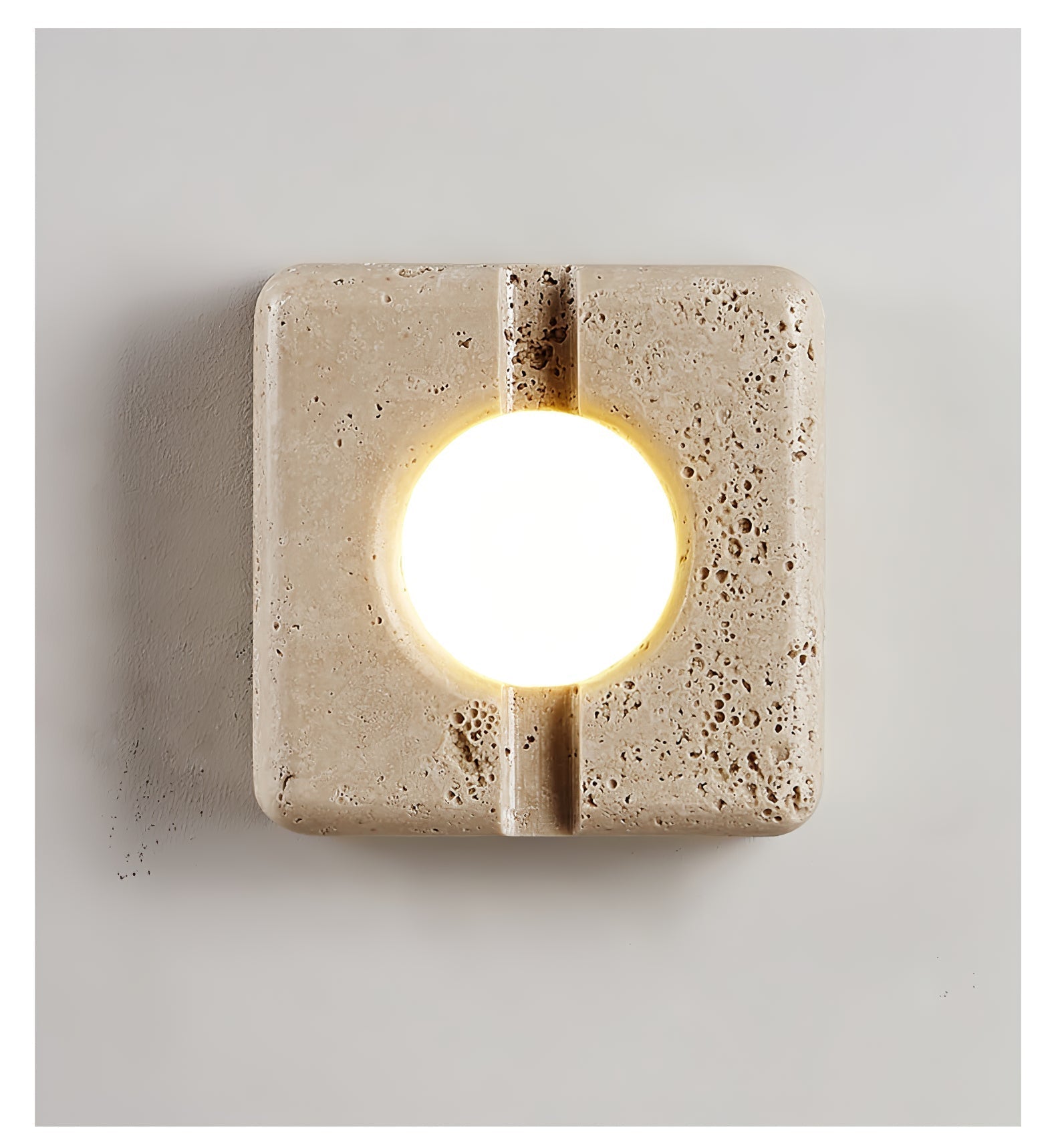 Valaora Travertine Wall Light