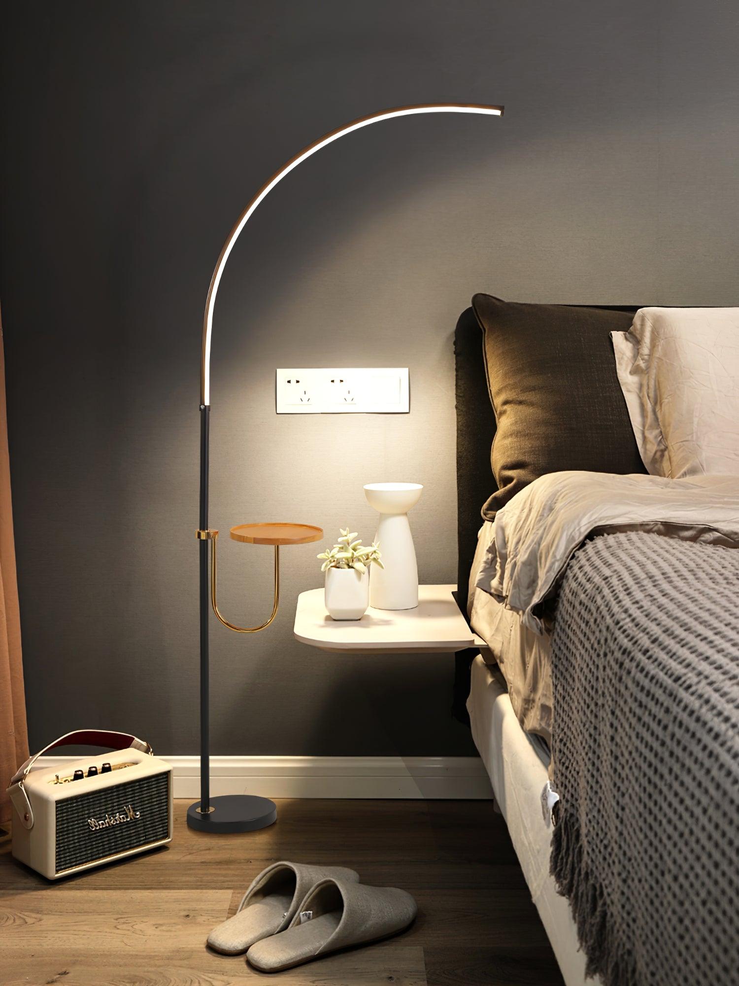 Tild Wood Silicone Floor Lamp