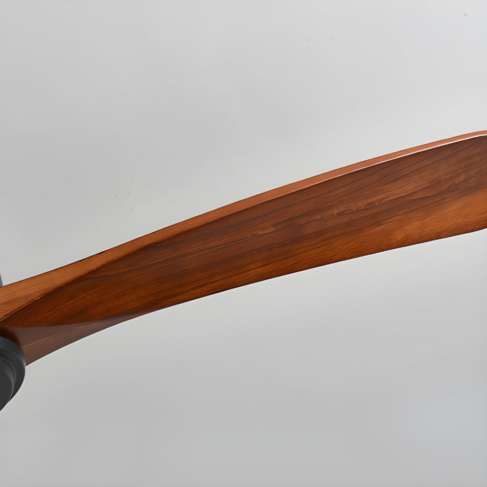 Elena Modern Wood Ceiling Fan Light