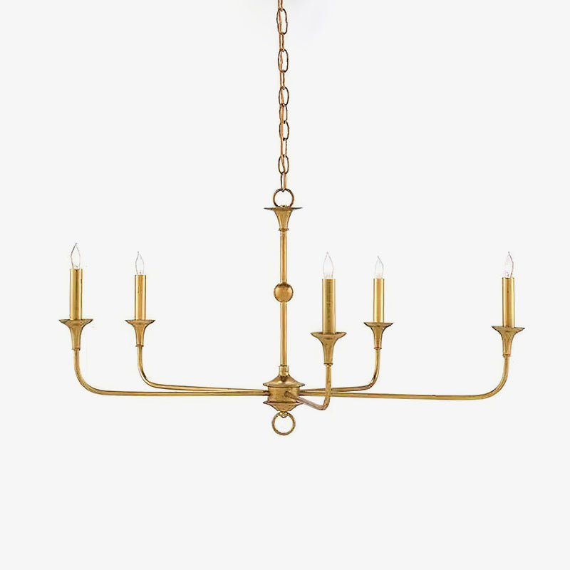 Lustra Candle Chandelier Elegant - Neutral Decor
