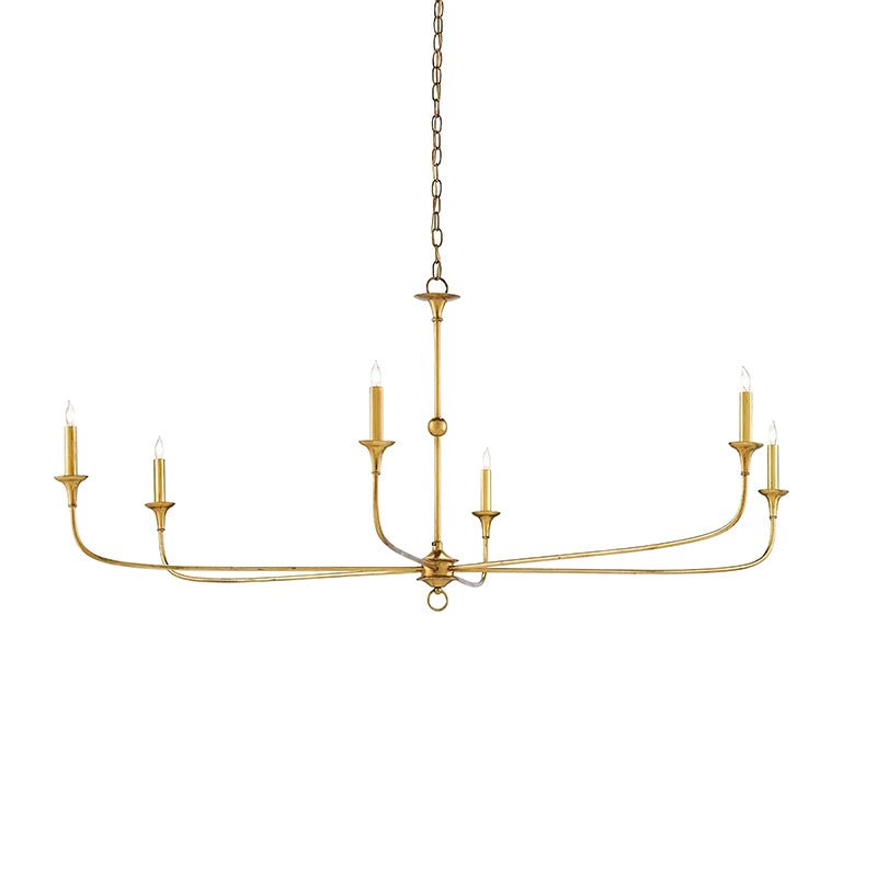 Lustra Candle Chandelier Elegant - Neutral Decor