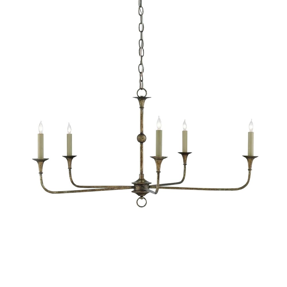 Lustra Candle Chandelier Elegant - Neutral Decor